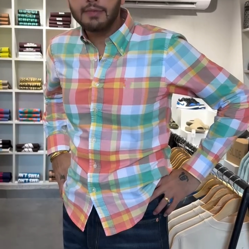 Men's Classic Fashion Casual Plaid Shirt