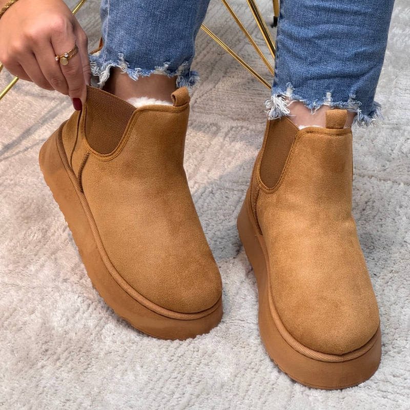 Women's Chunky-Soled Snow Boots