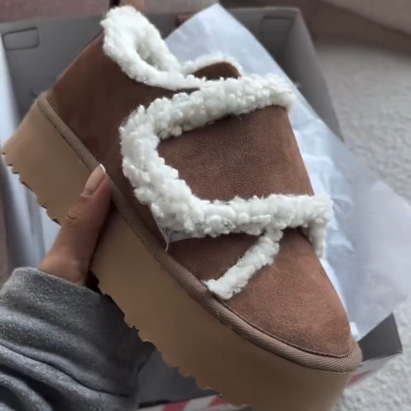 Women's Fleece-Lined Warm Shoes