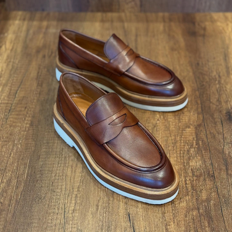 Men's Soft-Sole Genuine Leather Loafers