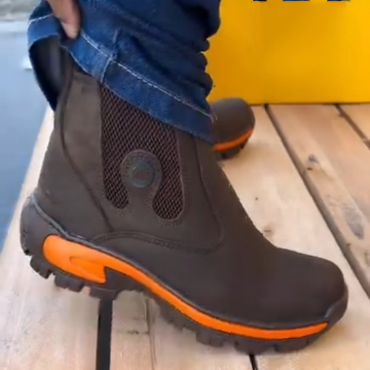 Men's Classic Genuine Leather Ankle Boots