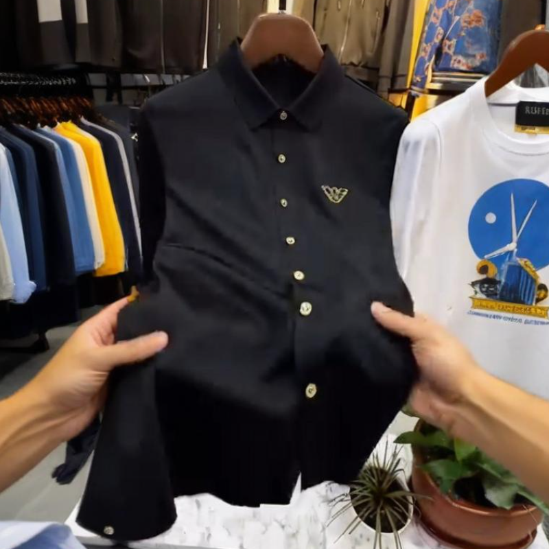 Men's Classic Casual Long Sleeve Shirts