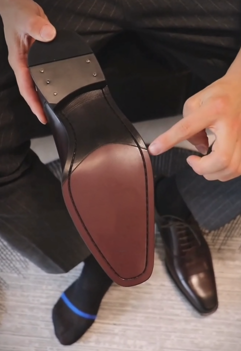 Polished Leather Business Formal Dress Shoes