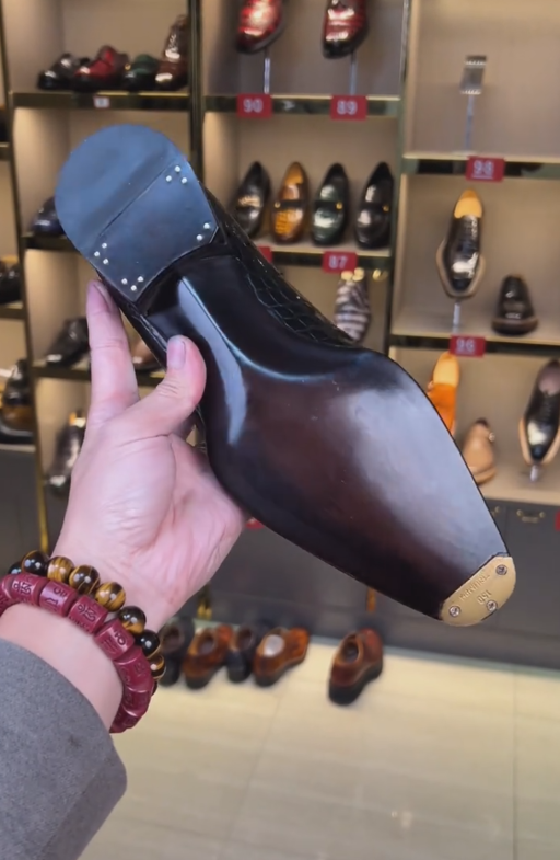 Luxury Textured Slip-On Dress Shoes