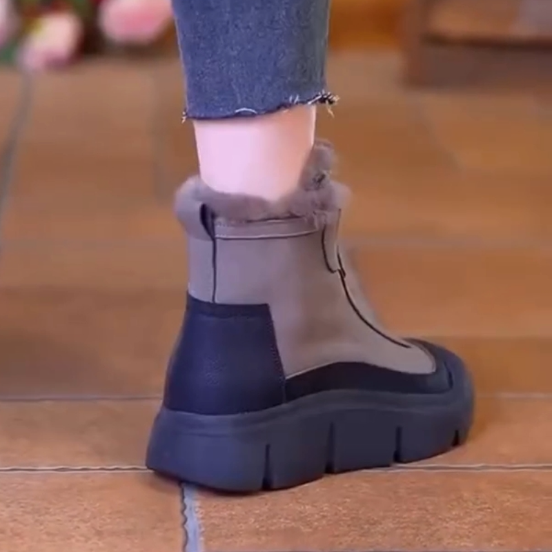 Women's Zipper Tall Insulated Boots