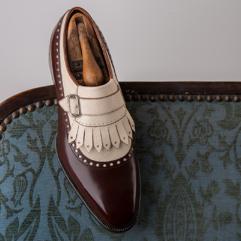 Handmade Calfskin Tassel Loafers