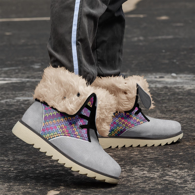 Fuzzy Warm Snow Boots