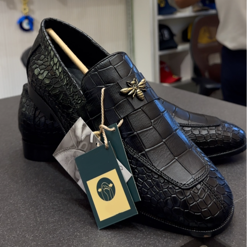 Men's Crocodile Leather Loafers