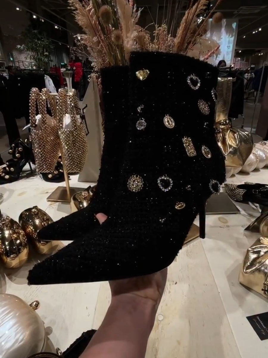 Women's Fashion High-Heel Boots