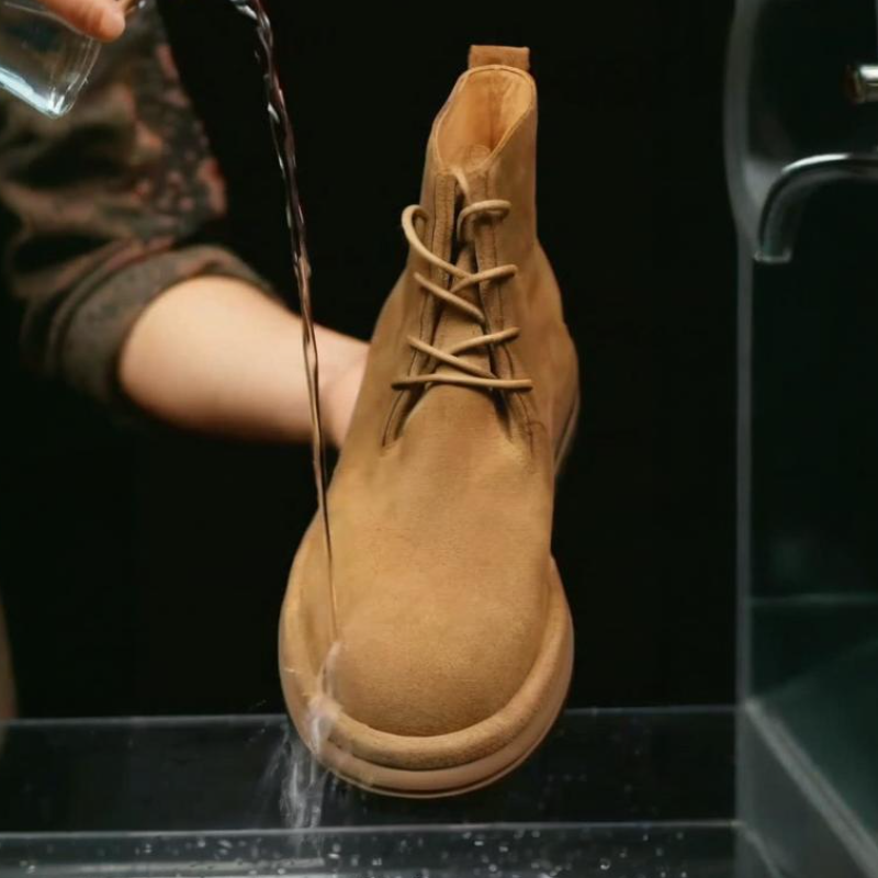 Men's Autumn Lace-Up High-Top Boots