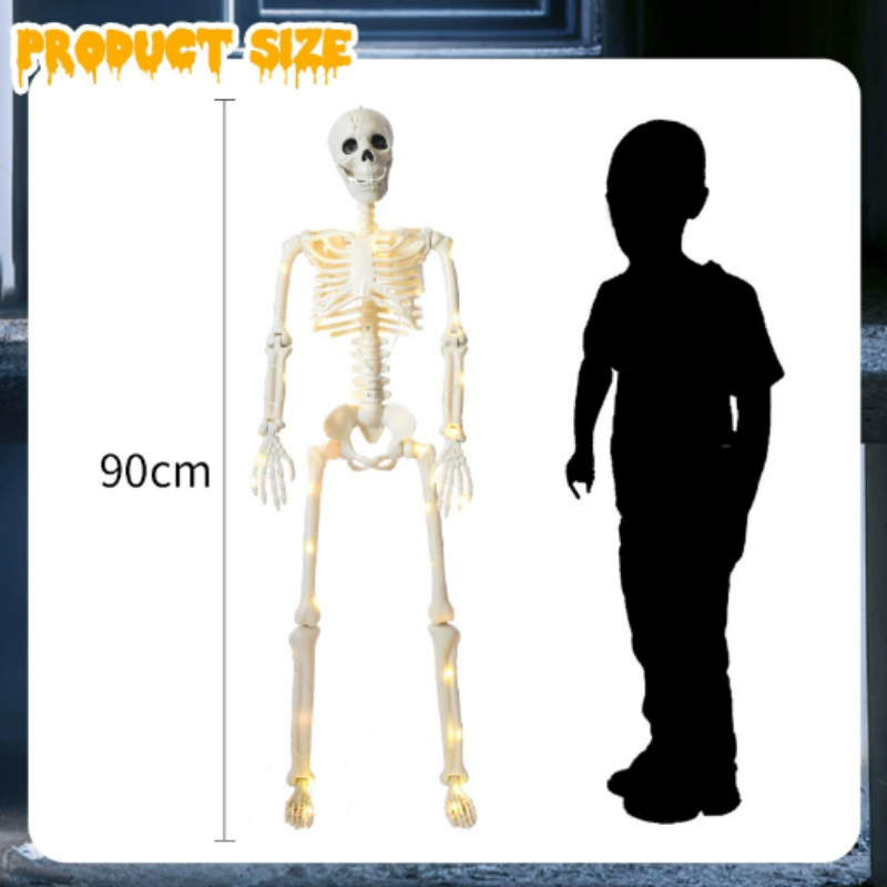 Hallowen Skeleton Home Decor With LED