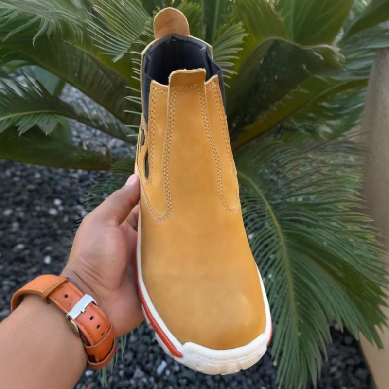 Men's Classic Leather Ankle Boots