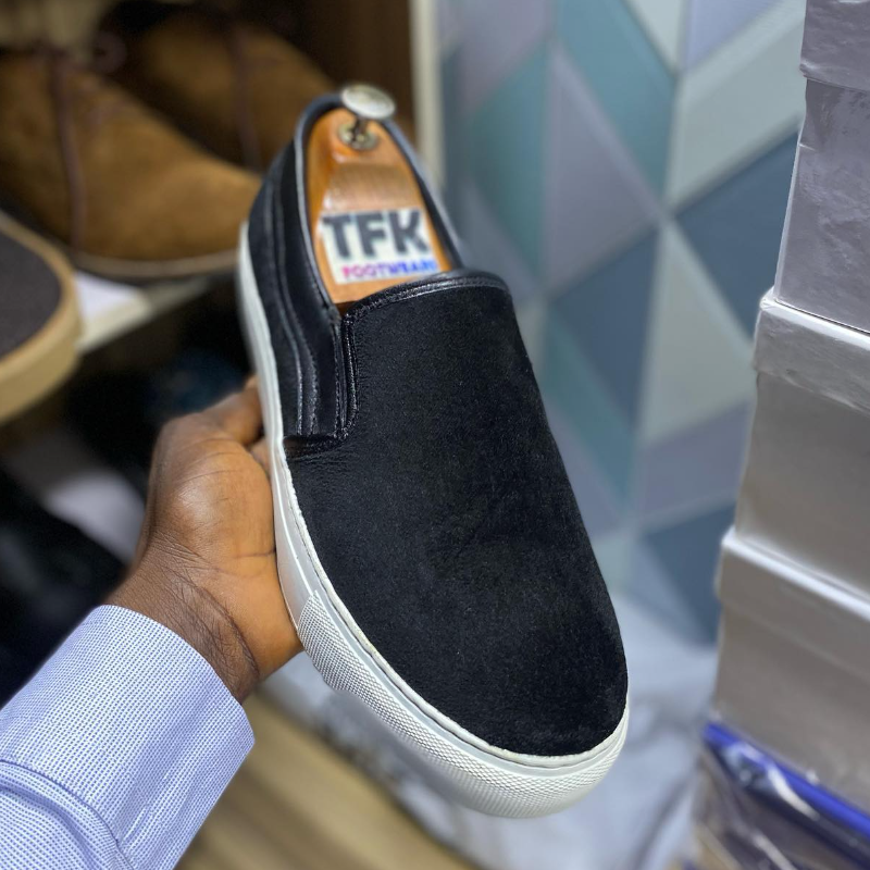 Handcrafted Suede Leather Loafers