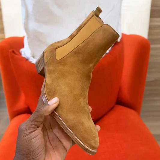 Men's Classic Suede Chelsea Boots