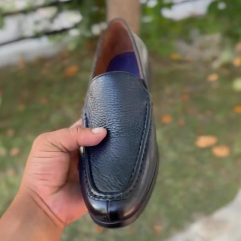 Men's Black Classic Loafers