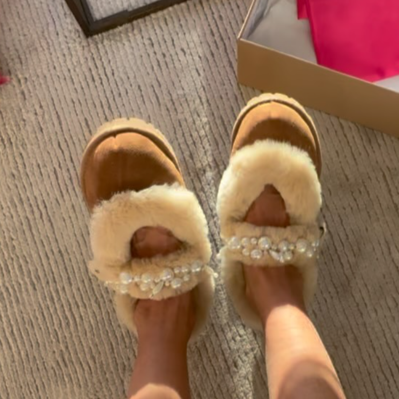 Women's Fleece-Lined Warm Shoes