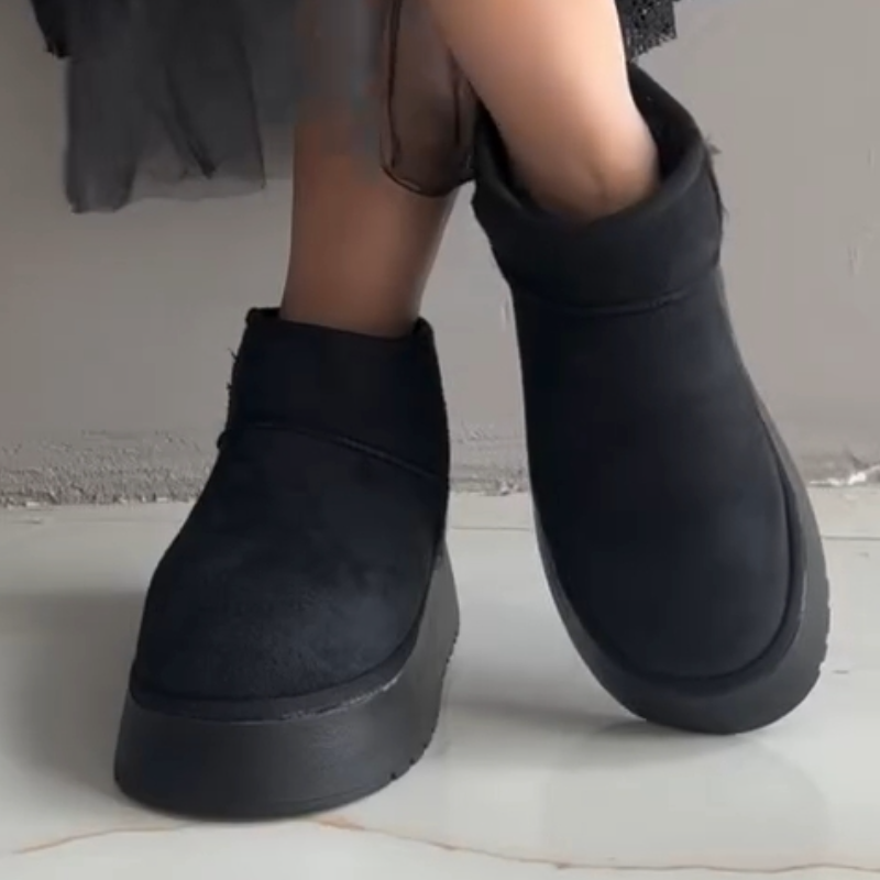 Women's Classic Fleece-Lined Thick-Sole Snow Boots