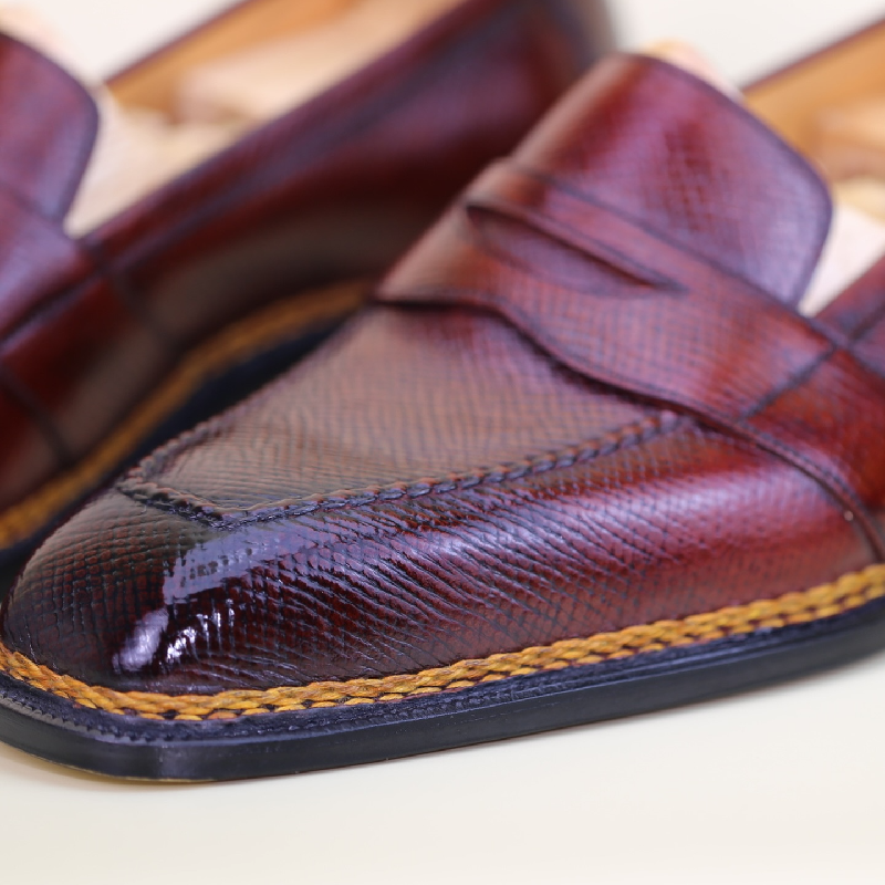 Hand Stitched Calfskin Classic Loafers