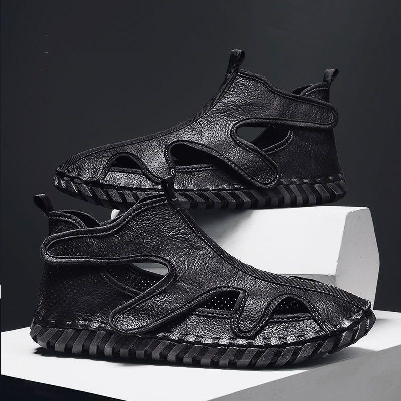 Summer fashion casual sandals hollow breathable men's shoes