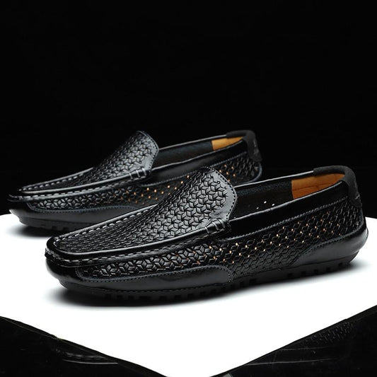 New summer men's fashion British style loafers
