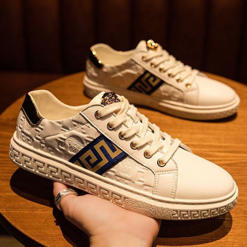 Summer casual sneakers breathable soft sole British style shoes