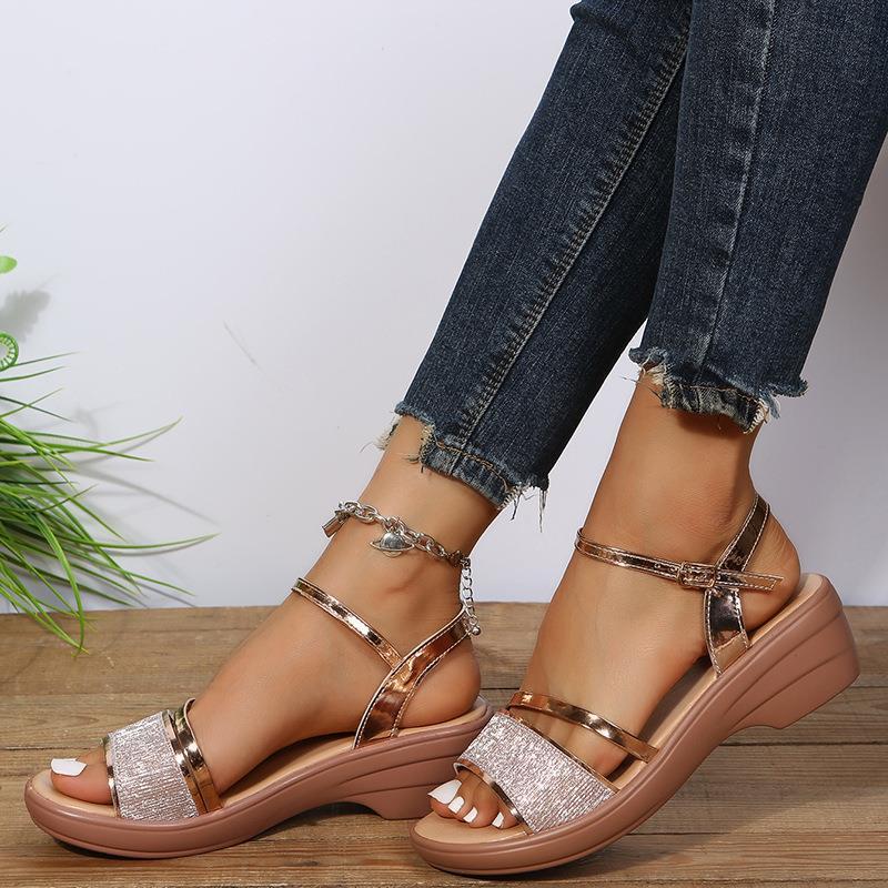 New summer fish mouth sandals