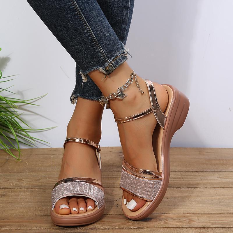 New summer fish mouth sandals