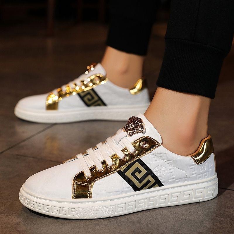 Summer casual sneakers breathable soft sole British style shoes