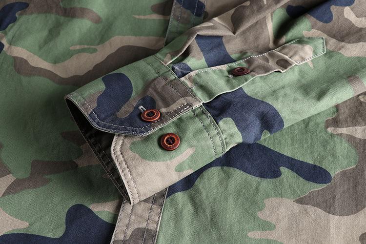 kings Cross camo Button Up Shirt