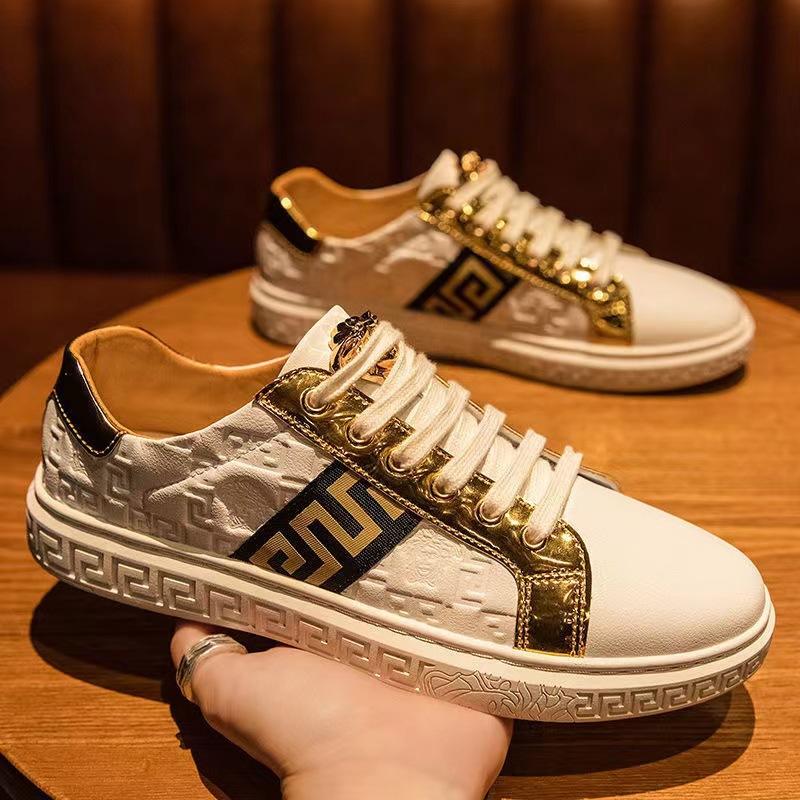 Summer casual sneakers breathable soft sole British style shoes