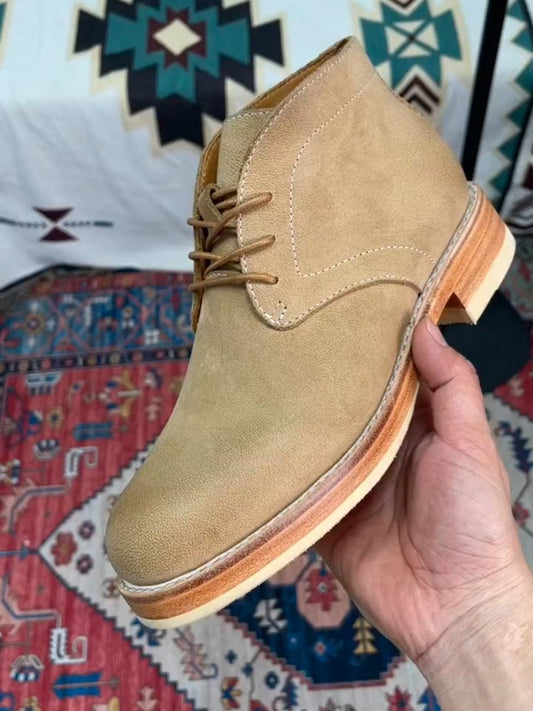 Handmade Classic Desert Boots - Khaki