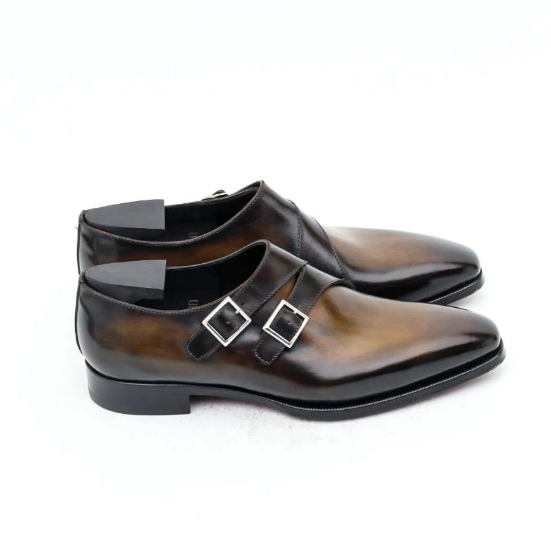 Double Monk Strap Derby