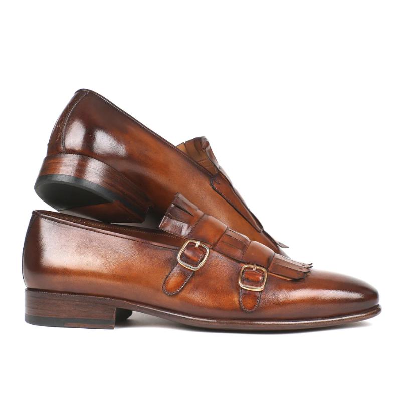 Men's Formal Business&Casual Leather Monk Shoes