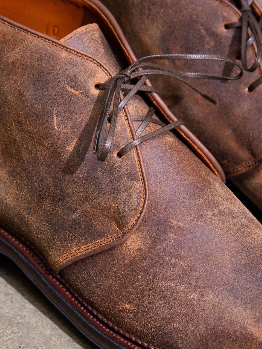 Handmade Heavy Duty Oil Wax Chukka Boots