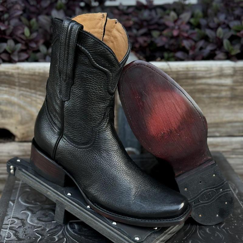 Men's Leather Cowboy Boots