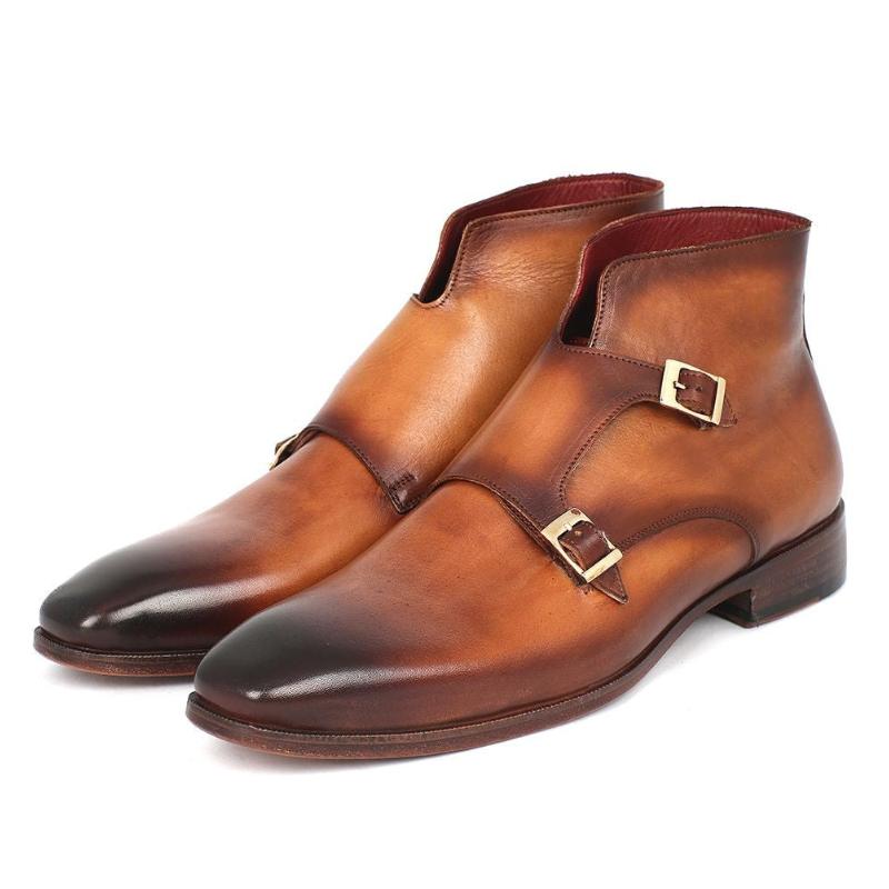 Handmade Double Monk Boots