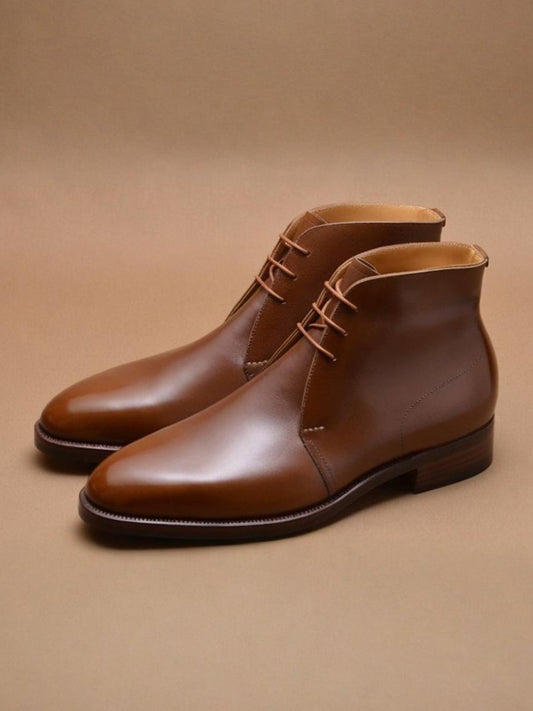 Classic Chukka Brown Boots