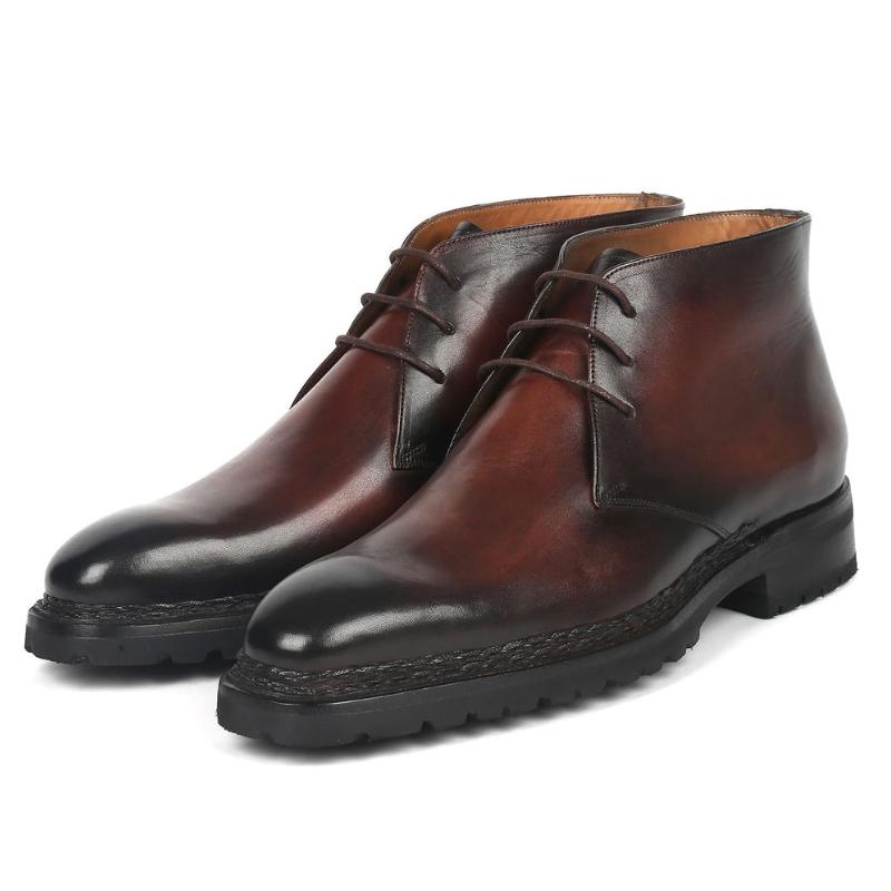 Handmade Luxury Men's Chukka Boots - Brown