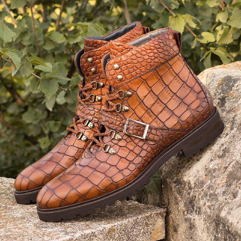 Handmade Men's Fashion Ankle Boots