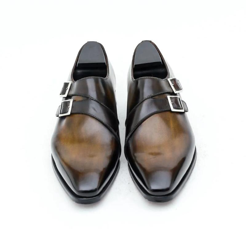 Double Monk Strap Derby