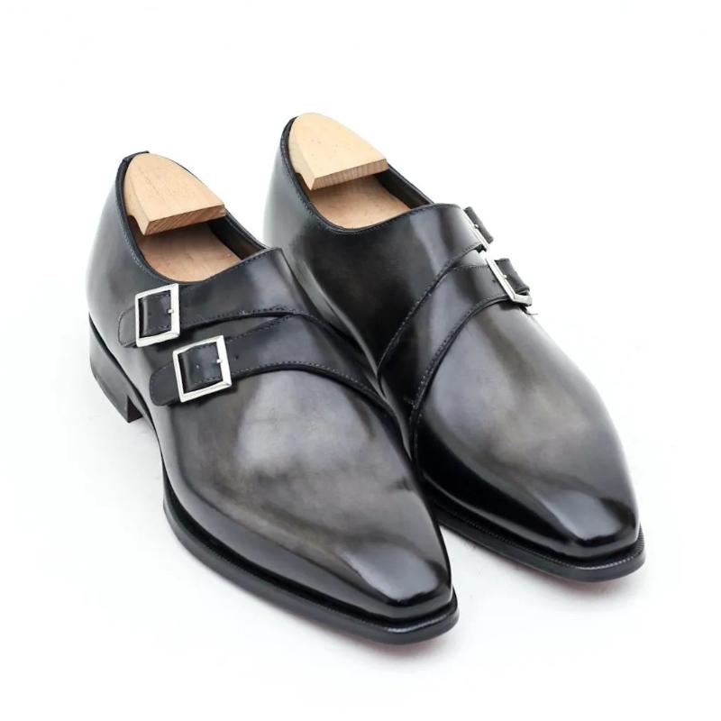 Double Monk Strap Derby