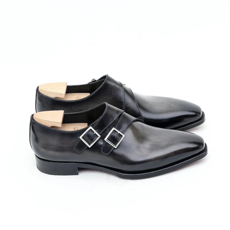 Double Monk Strap Derby