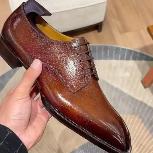 Men's Handmade Classic Business Leather Oxfords