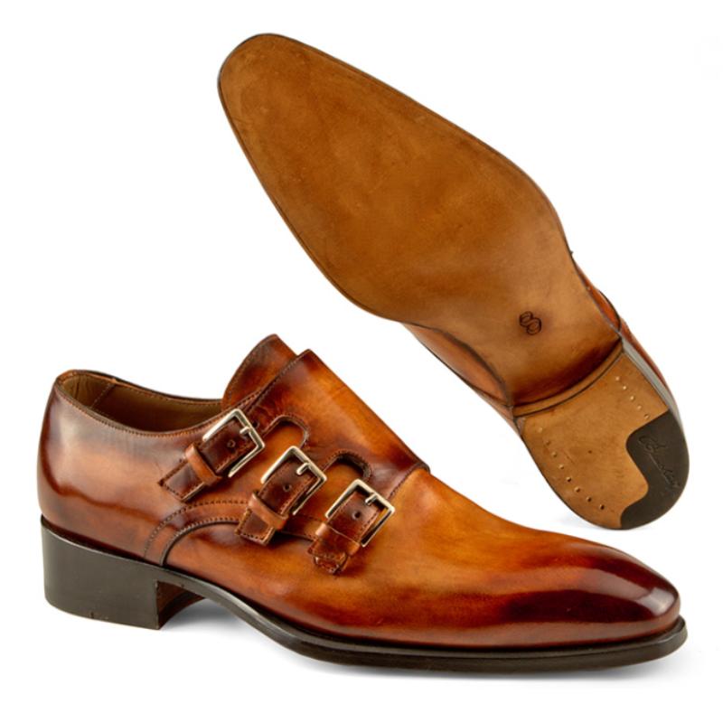 Men's Formal Leather Business Classic Monk Shoes