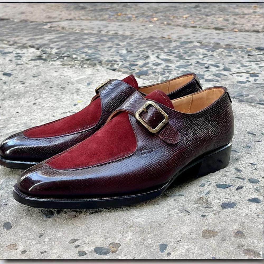 Italian Handmade Luxury Formal Single Monk