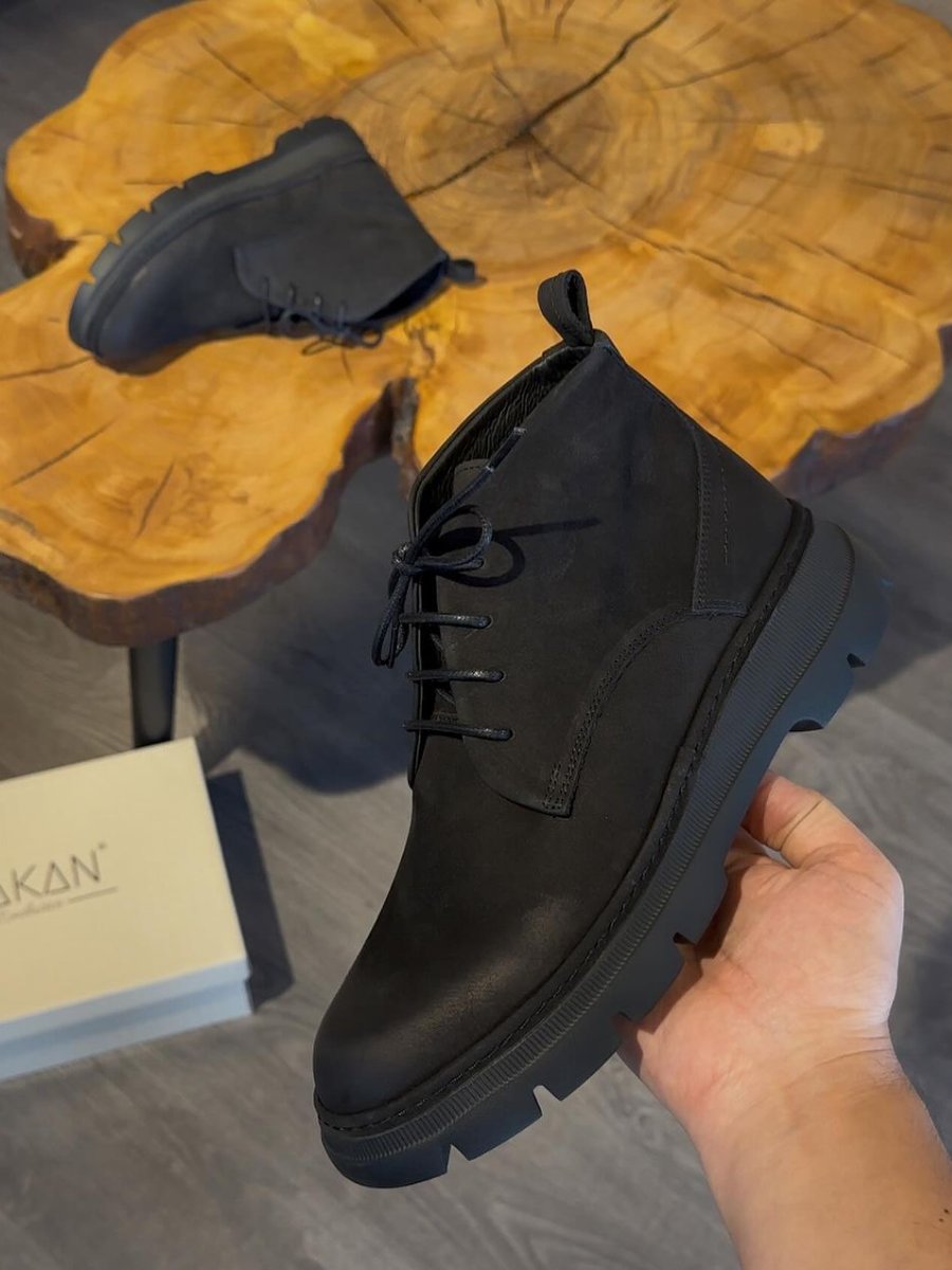 Handmade Luxury Men's Leather Martin Boots