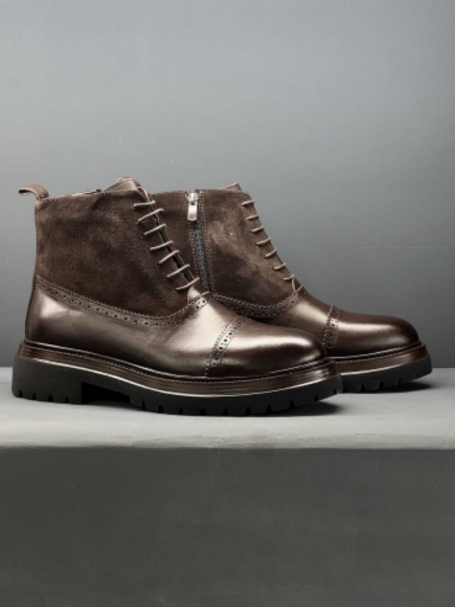 Lace-up Martin Boots For Fall And Winter