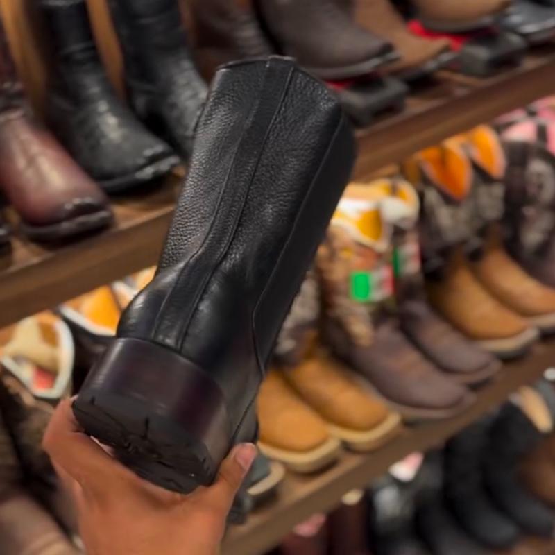 Men's Western Cowboy Boots - Black