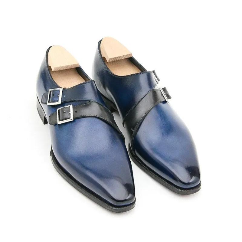 Double Monk Strap Derby