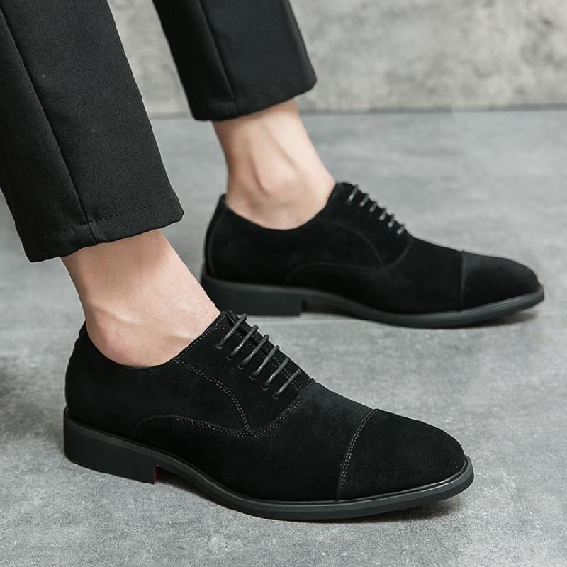 Classic Suede Oxfords